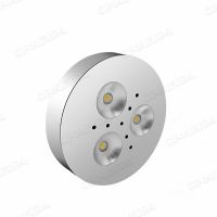 12v Led Cabinet Puck Light Hardwired Bulbs Kit Boat Ceiling Low Voltage Slim Aluminum Round Ultra Thin 3w Manufacturers