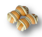 High quality 100% chicken wrapped knotted bones dog treats high digestible dog dental chews From Vietnam