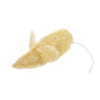 PLAYFUL MOUSE-SHAPED LOOFAH PET TOY / NATURAL AND SAFE / SUSTAINABLE FUN / HANDMADE IN VIETNAM