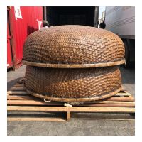 VIETNAMESE BAMBOO BOAT, TRADITIONAL VIETNAMESE CRAFT, ECO-FRIENDLY BAMBOO BOAT FOR HOME AND GARDEN DECOR