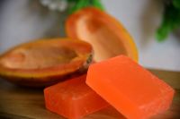 HYDRATING and SOFTENING PAPAYA SOAP BARS / NATURAL ESSENCE / AFFORDABLE PRICE