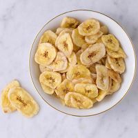 SUN-DRIED BANANA SLICES / CLEAN LABEL / PLANT-BASED / NATURAL SWEETNESS