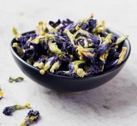 DRIED BUTTERFLY PEA FLOWER / CLEAN LABEL / PLANT-BASED / NATURAL COLORANT