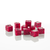 DRAGON FRUIT CUBES / FROZEN RIPE / CLEAN LABEL / VITAMIN-RICH