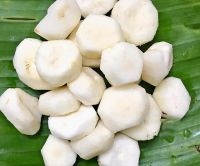 ORGANIC SLICED WATER CHESTNUT / LOW CALORIE, HIGH FIBER / 100% NATURAL, READY TO EAT / PRODUCT OF VIETNAM