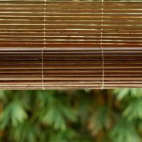 HANDCRAFTED BAMBOO BLINDS / ECO-FRIENDLY / NO PLASTIC / ROLL-UP TYPE
