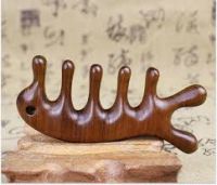 PURE CATAPPA INFUSED SANDALWOOD COMB FOR DAILY HAIR WELLNESS