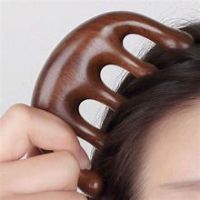 PURE BOTANICAL SANDALWOOD COMB FOR GENTLE SCALP MASSAGE AND DAILY HAIR CARE From Vietnam