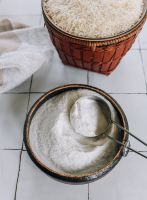 RICE FLOUR POWDER / PLANT-DERIVED / CLEAN