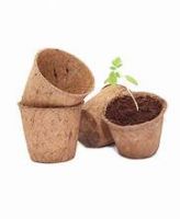 PLANT BASED COCO COIR FIBER POT FOR SUSTAINABLE AGRICULTURE AND CHEMICAL FREE GREENHOUSE PLANTING APPLICATIONS From Vietnam