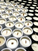 PURE BOTANICAL SOY WAX SCENTED CANDLE WITH NATURAL TERMINALIA CATAPPA LEAF ESSENCE FOR IMMUNE SUPPORT AND RELAXATION