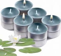 NATURAL MINI SCENTED TEALIGHT CANDLE FOR AROMATHERAPY WITH BOTANICAL OILS AND IMMUNE BOOSTING EXTRACTS