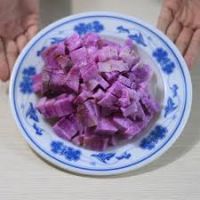 FROZEN PURPLE YAM CUBES | PREMIUM QUALITY FOR FOOD INDUSTRY | RICH IN ANTIOXIDANTS | BULK EXPORT | MADE IN VIETNAM