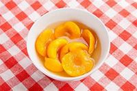 PURE CANNED RIPE PEACH HALVES IN