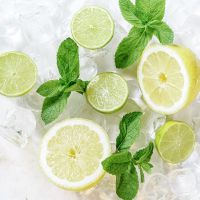NATURAL FROZEN LIME WITHOUT ADDITIVES / FROZEN GRADE / READY FOR JUICE AND COOKING