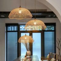 HOT DEAL BAMBOO AND RATTAN LAMP BULK WHOLESALE SUPPLY PREMIUM QUALITY HANDMADE DECOR LIGHTING EXPORT PRODUCT TOP SALES OFFER