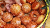 HOT DEAL WHOLESALE SESAME MUNG BEAN DONUT NATURAL INGREDIENTS FROM VIETNAM FACTORY