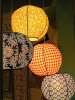 TRADITIONAL VIETNAMESE FABRIC LANTERNS | HANDMADE FROM SILK & BAMBOO