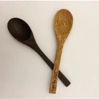 NATURAL COCONUT SPOON | SUSTAINABLE | REUSABLE TABLEWARE From Vietnam