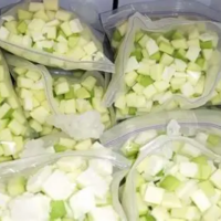 FROZEN KOHLRABI IQF TECHNOLOGY CLEAN LABEL PRODUCT