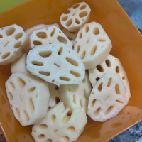 IQF FROZEN LOTUS ROOT SLICED AND CUT OPTIONS AVAILABLE
