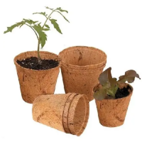 ORGANIC COCONUT COIR POTS SUSTAINABLE PLANT