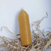 NATURAL HONEY SCENTED BEESWAX CANDLES FOR