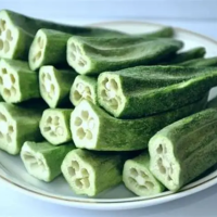 WHOLESALE FROZEN OKRA CLEAN LABEL IQF