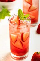 PREMIUM STRAWBERRY JUICE NATURAL SWEET SOUR FLAVOR