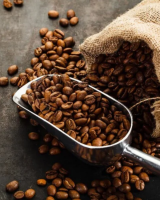 HIGH-QUALITY ROASTED COFFEE BEANS / RICH
