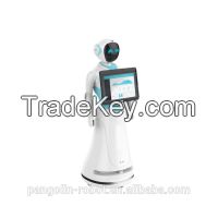 Alice welcome robot intelligent receptionist robot with facial recognition