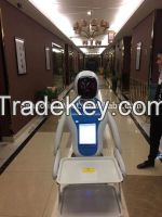 AI robotic waiter  humanoid  service robot waiter for hotel, hospitality, healthcare