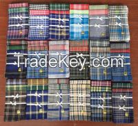 good quality wholesale cheap cotton men's handkerchief