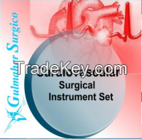 Cardiovascular surgical instrument set - Basic with Trays.