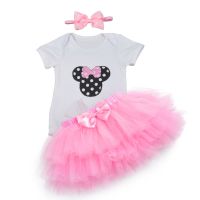 Baby girls 1st birthday tutu set