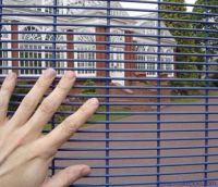PVC Coated Galvanized Welded Wire Mesh 358 High Security Fence From China