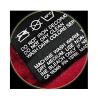Custom Printed Garment Labels, Premium / Export