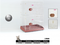 Pet Product Cat Cage Three Layer Cage
