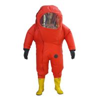 Totally Enclosed Heavy Duty Type Chemical Protective Suit 