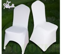 Wedding Banquet Party White Spandex Chair Cover New Design For Banquet Chairs