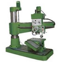 Half and full hydraulic radial drill machine