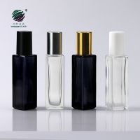 1/3 oz 10ml 10 ml square glass roll on perfume bottle roll on essential oil bottle