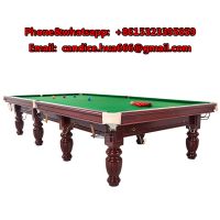 Jueguan 12 foot regulation full size snooker table with balls for sale