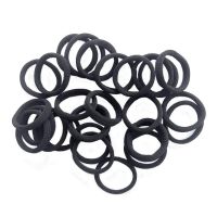 50pcs/set Seamless 6mm High Elastic Cotton stretch Hair Ties Bands Rope Ponytail Holders Headband Scrunchie Hair Accessories