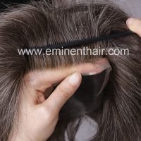 Skin with Lace Front, Stock Toupee Hair Piece