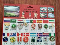2018 RUSSIA World Cup Badges Pin