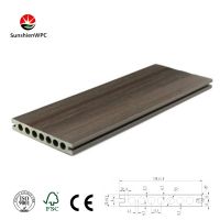 WPC composite decking board with CE 