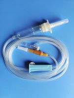 Disposable infusion set with needle