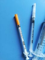 disposable Tuberculin syringe with needle