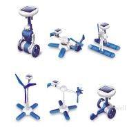 3D Puzzles Solar Toys 6 in 1 Educational Toys Robot for children Kids